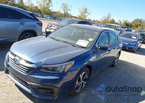 2022 Subaru Legacy Premium z USA, uszkodzony, nr VIN 4S3BWAC61N3024455